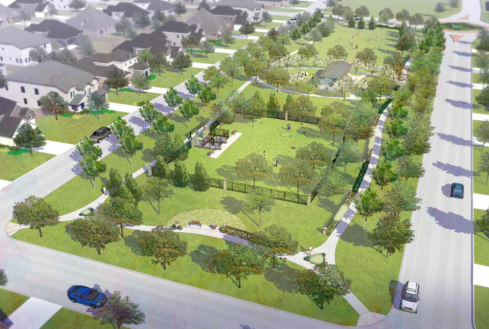 Shaddock Park PhII Park Rendering